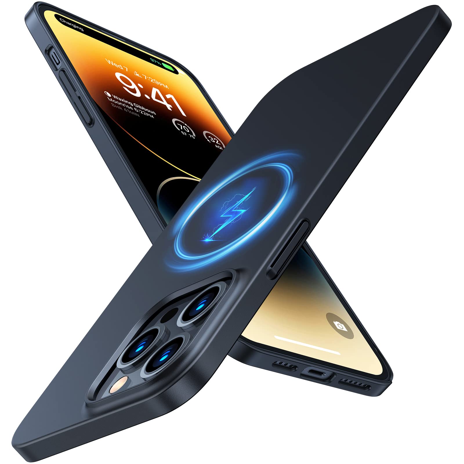 TORRAS Magnetic Slim Fit Designed for iPhone 14 14 Pro 6.1 inch